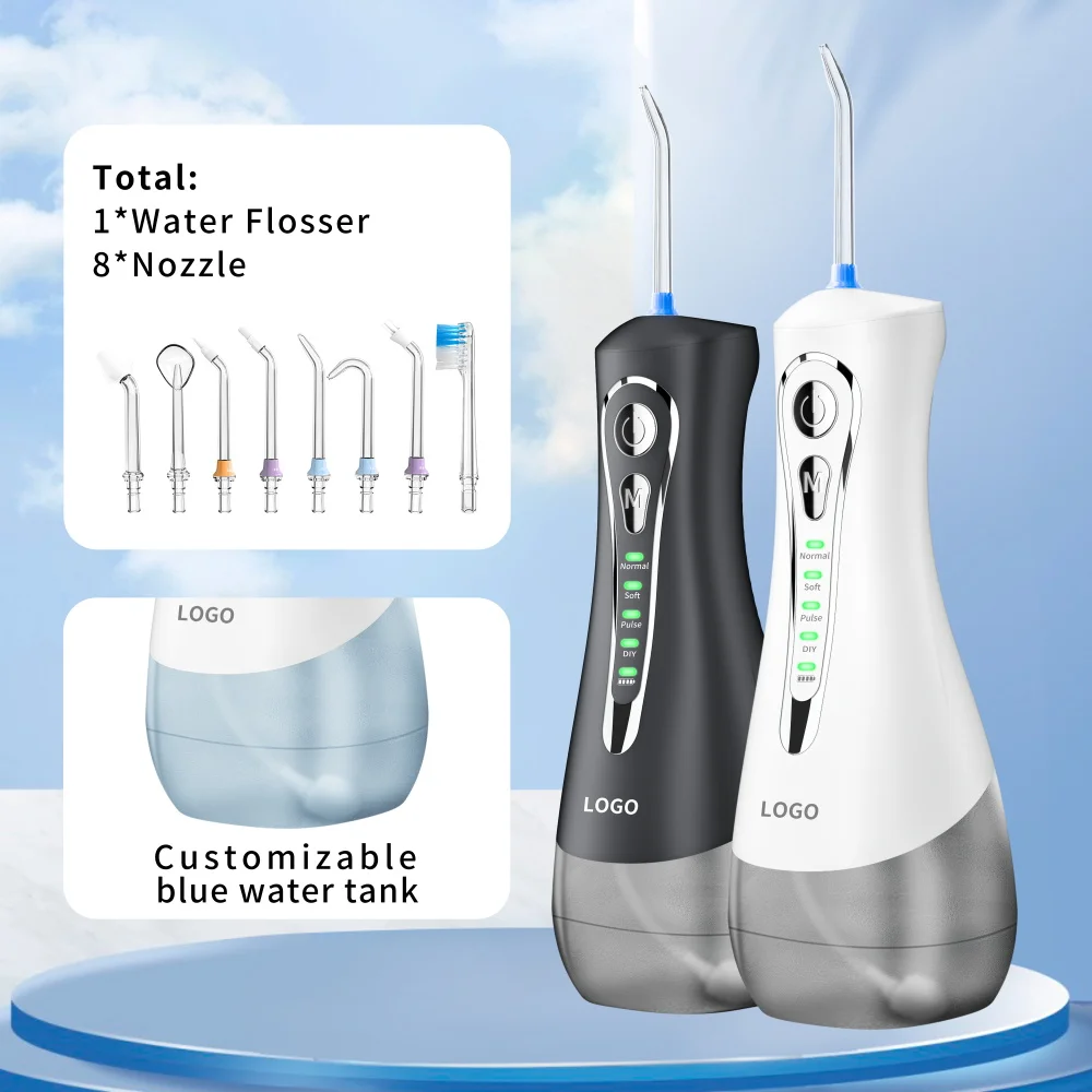 Wireless Dental Teeth Cleaning Electric Diy Oral Irrigator Portable Tooth Cordless Cleaner Uv Sterilization Water Flosser Dental