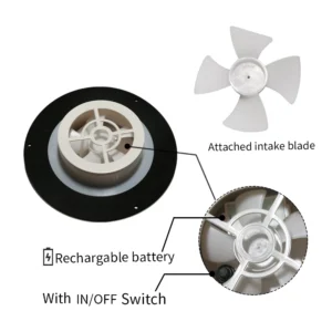 Vattentät ventilation fläkt Marin båt tak husvagn rostfritt stål sol driven ventil